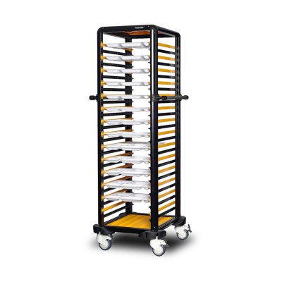 Gastrolley 150 Tekli Self Servis Arabası, Etrafı Açık, 59x71x174 cm