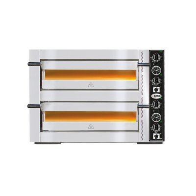 GMG Bello Serisi PE 66 DE Pizza Fırını (Ø 30 cm) 6+6 Tepsi Kapasiteli