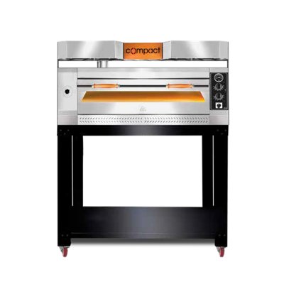 GMG PCS 62 E Compact S Serisi Tek katlı Taş Tabanlı Pizza Fırını, Ø 30cm 4 Adet Tepsi Kapasiteli