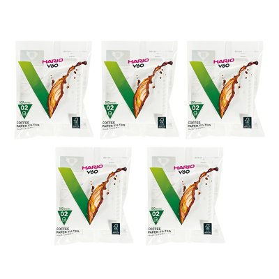 Hario VCF-02-100W V60 02 Dripper Filtresi (100 adet) 5’li Paket