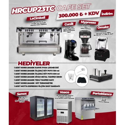 Horecamark HRCUP23TC Cafe Set ( La Cimbali M23 )