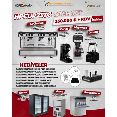 Horecamark HRCUP23TC Cafe Set ( La Cimbali M23 )