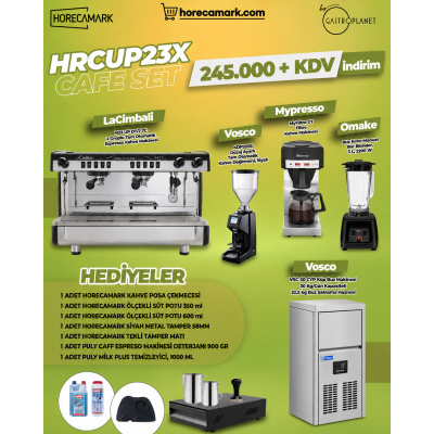 Horecamark HRCUP23X Cafe Set ( La Cimbali M23 )