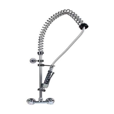 Horecamark Ön Yıkama Duş Spreyi Duvara Monte Çevirmeli Endüstriyel Mutfak Bataryası Kod: 105