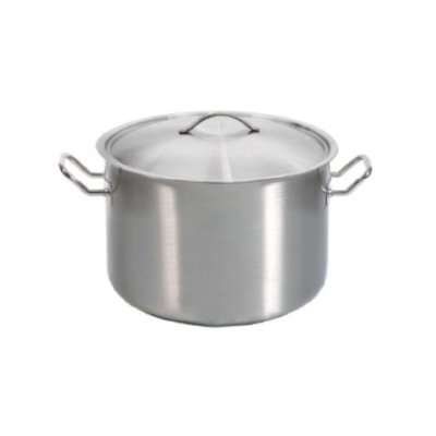 Kayalar Silindirik Orta Tencere Kapaklı, 35x22 cm - 21 Litre