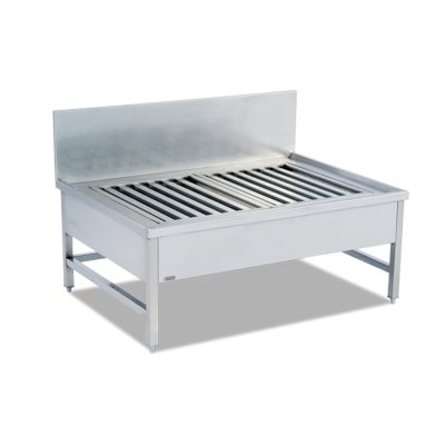 Kazan Yıkama Evyesi Paslanmaz Çelik 1000x800x570 mm