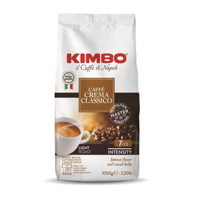 KIMBO Caffe Crema Classico Çekirdek Kahve (1000 gr)