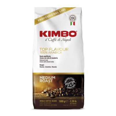 KIMBO Top Flavor 100% Arabica Çekirdek Kahve (1000 gr)