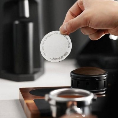 MHW-3BOMBER Espresso Puck Screen - 51mm 0.8mm