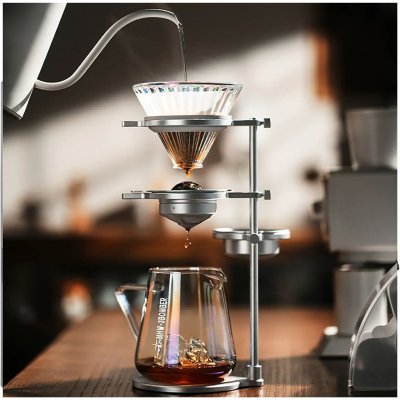 MHW-3BOMBER Pour Over Chilling Ball Stand Silver