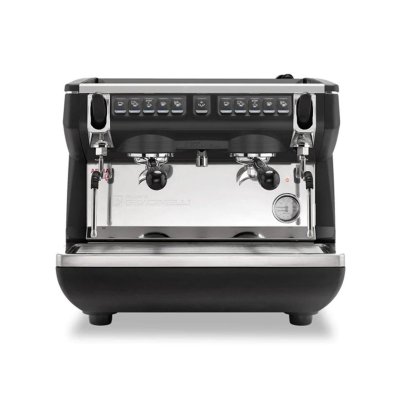 Nuova Simonelli Appia Life Compact Tall Cup Tam Otomatik Espresso Kahve Makinesi, 2 Gruplu, Siyah