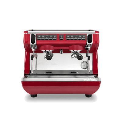Nuova Simonelli Appia Life Compact Tall Cup Tam Otomatik Espresso Kahve Makinesi, 2 Gruplu, Kırmızı