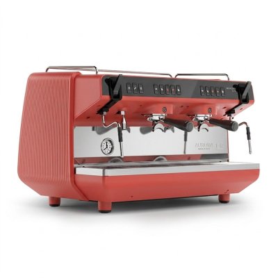 Nuova Simonelli Appia Viva Tall Cup Tam Otomatik Espresso Kahve Makinesi, 2 Gruplu, Kırmızı