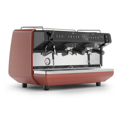 Nuova Simonelli Appia Viva XT Tall Cup Tam Otomatik Espresso Kahve Makinesi, 2 Gruplu, Kırmızı