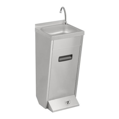 Omake  EYK01.030.3512.P03 Ayaktan Kumandalı El Yıkama Evyesi, 300x350x120 mm