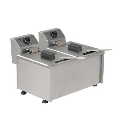Omake FRT12.E11 Fritöz, 10+10 L, Elektrikli