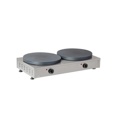 Omake KRP04.E21 Teflon Düz Çiftli Krep Makinesi, Elektrikli