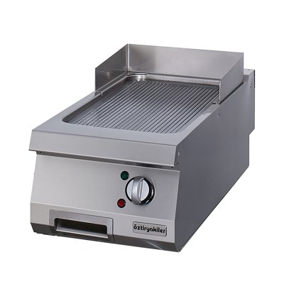 Öztiryakiler  7864.N1.40703.01 Grill Plate Set Üstü 700 Seri Oluklu Elektrikli 40x70x30