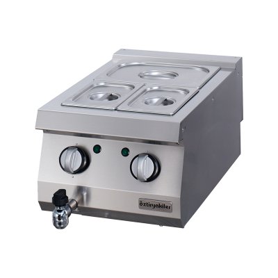 Öztiryakiler 7854.N1.40703.11 Bain Marie Set Üstü 700 Seri Elektrikli 40x70x30-Gn Kaplar Hariç