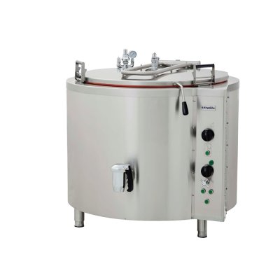 Öztiryakiler 7855.00400.02 Kaynatma Tenceresi İndirekt Elektrikli 400 Lt.-Sabit Model