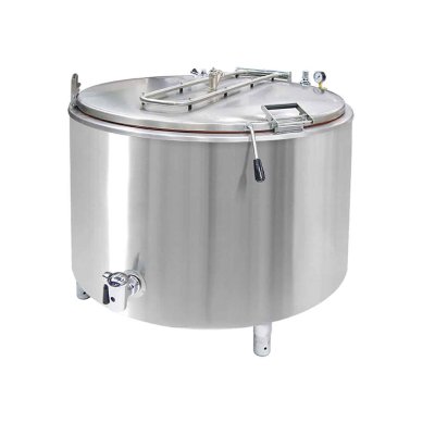 Öztiryakiler 7855.00500.00 Kaynatma Tenceresi Buharlı 500 Litre Krom Çelik
