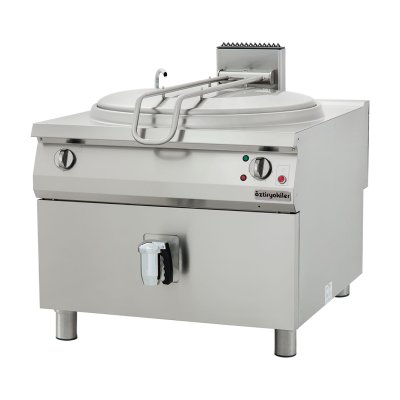 Öztiryakiler 7855.N1.10118.07 Kaynatma Tenceresi İndirekt Elektrikli 250 Lt. 100x110x85-Silindirik Kazanlı
