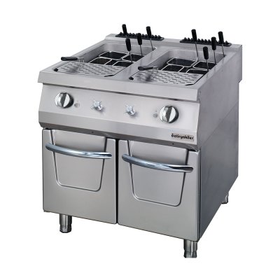 Öztiryakiler 7858.N1.80908.23 Makarna Fritözü Dolaplı 900 Seri Gazlı 80x90x85 cm
