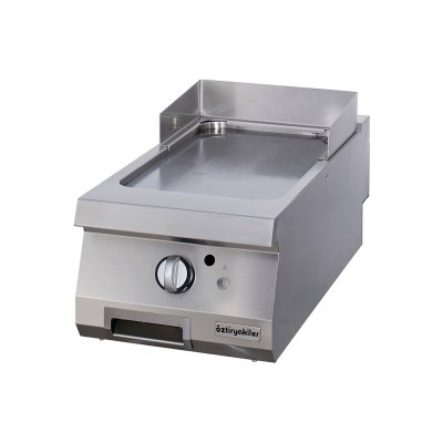 Öztiryakiler 7864.N1.40903.06C Grill Plate Set Üstü 900 Seri Gazlı Düz 40x90x30-Sert Krom Kaplı