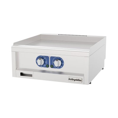 Öztiryakiler 7864.N1.60603.17 Izgara Plakası Set Üstü 600 Seri Elektrikli Düz 60x60x26