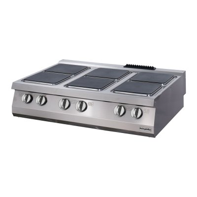 Öztiryakiler 7865.N1.12903.21 Ocak Set Üstü 900 Seri Elektrikli Altılı 120x90x30