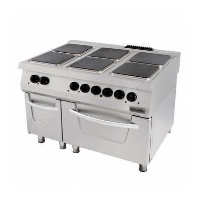 Öztiryakiler 7865.N1.12908.11 Kuzine Fırınlı 900 Seri Elektrikli 6 Kare Plate 120x90x85
