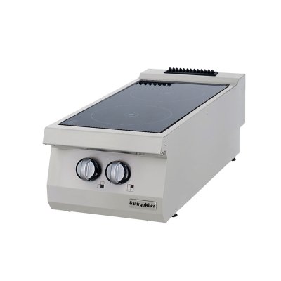 Öztiryakiler 7865.N1.40703.CS Seran Cam Ocak Set Üstü 700 Seri Elektrikli 40x70x30