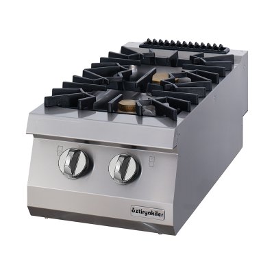 Öztiryakiler 7865.N1.40903.20 Ocak Set Üstü 900 Seri Gazlı İkili Ocak 40x90x30 (6+10=16 Kw)