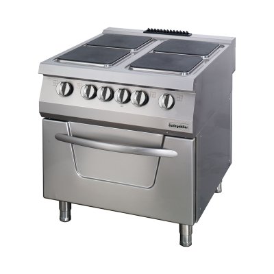 Öztiryakiler 7865.N1.80908.11 Kuzine Fırınlı 900 Seri Elektrikli 4 Kare Plate 80x90x85