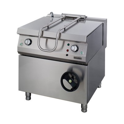 Öztiryakiler 7867.N1.12908.03 Devrilir Tava 900 Seri Gazlı 130 Lt. 120x90x85-Elektronik Ateşlemeli