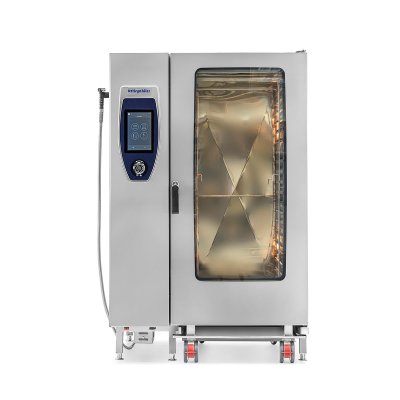 Öztiryakiler 7890.C1.20E21.01 Konveksiyonlu Kombi Fırın Elektrikli 20xGN 2/1 Tepsı Kit Arabalı