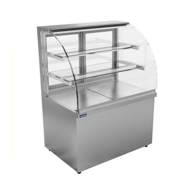 Öztiryakiler Bombe Camlı Nötr Teşhir Dolabı, 240 L