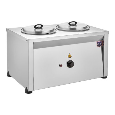 Remta CB12 2 Hazneli Çorba Kazanı, 9+9 L, Elektrikli