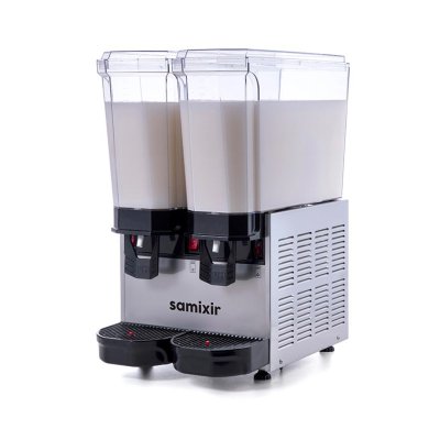 Samixir 40.MMI Klasik Twin Soğuk İçecek Dispenseri, 20+20 L, Karıştırıcılı, Inox