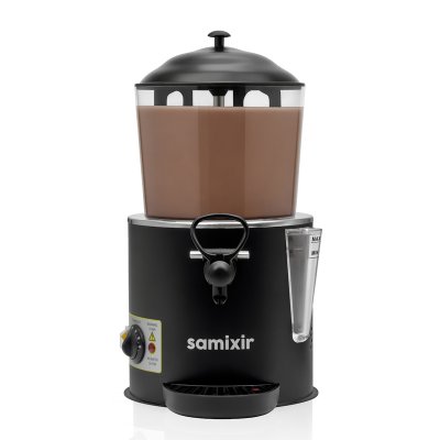 Samixir SC.06 Sıcak Çikolata ve Sahlep Makinesi, 6 L, Siyah