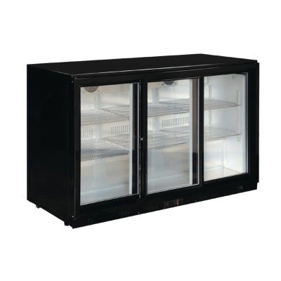Senox BBCS-350 Bar Arkası Şişe Soğutucu Dolap, 2 Sürgülü Kapılı, 338 L