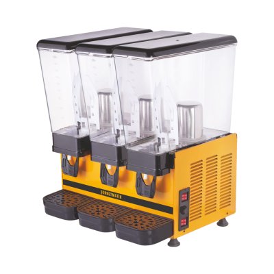Şerbetmatik Üçlü Karıştırıcı + Karıştırıcı + Karıştırıcı Şerbet+Şerbet+Ayran Makinesi 20+20+20 Litre (60 lt) 