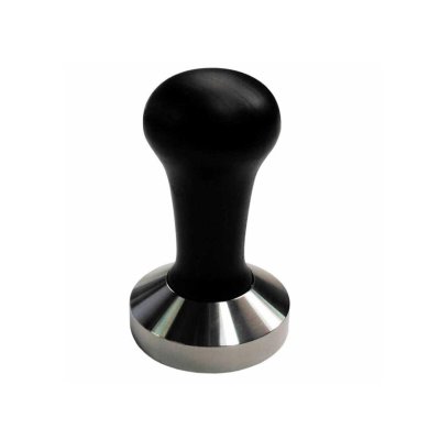 Treecof Alüminyum Saplı Tamper, 58 mm, Siyah