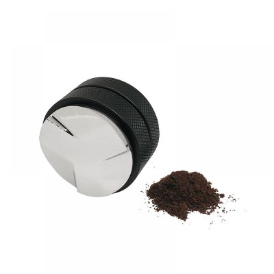 Treecof Düzleştirici Macaron Tamper 58 mm Siyah