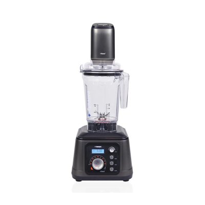 Tribest DPS-2250GY-F Dynapro Commercial Vakumlu Blender, 1.8 L, 1865 W, Siyah