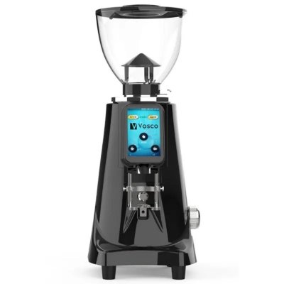 Vosco VAF-74 Kahve Değirmeni, 74 mm Titanyum Dişli, 550 W, Siyah