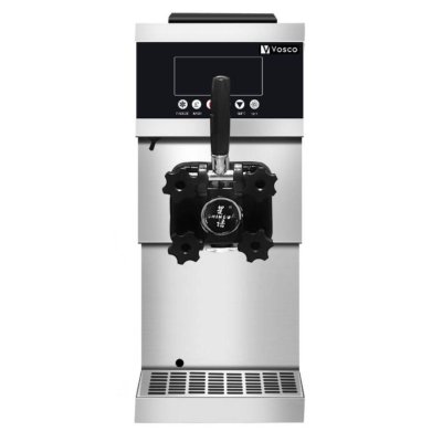 Vosco VXY-ZT960 Tek Kollu Silver Soft Set Üstü Dondurma Makinesi